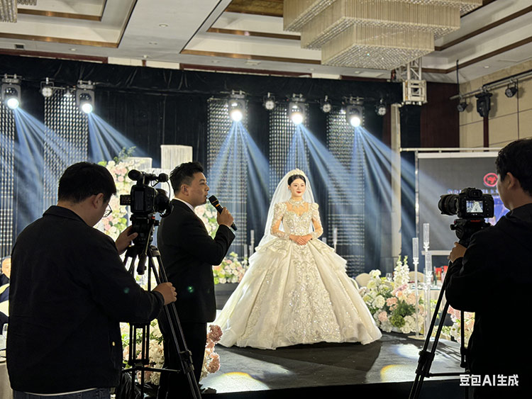 都江堰婚礼策划彩排现场